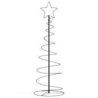 Produktbild för LED julgran 100 LEDs varmvit 150 cm