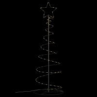 Produktbild för LED julgran 100 LEDs varmvit 150 cm