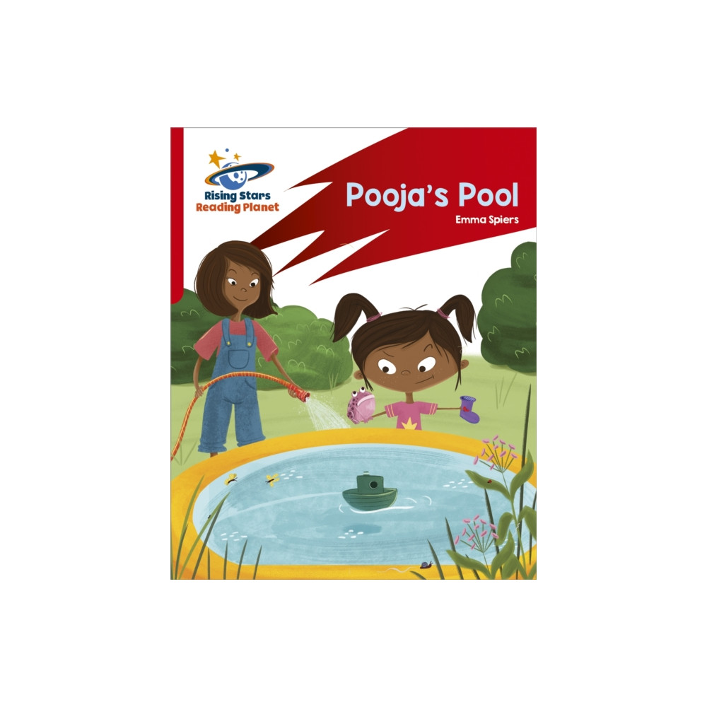 Produktbild för Reading Planet: Rocket Phonics – Target Practice – Pooja's Pool – Red B (häftad, eng)