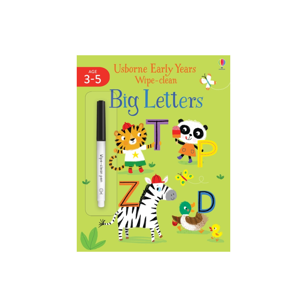 Produktbild för Early Years Wipe-Clean Big Letters (häftad, eng)