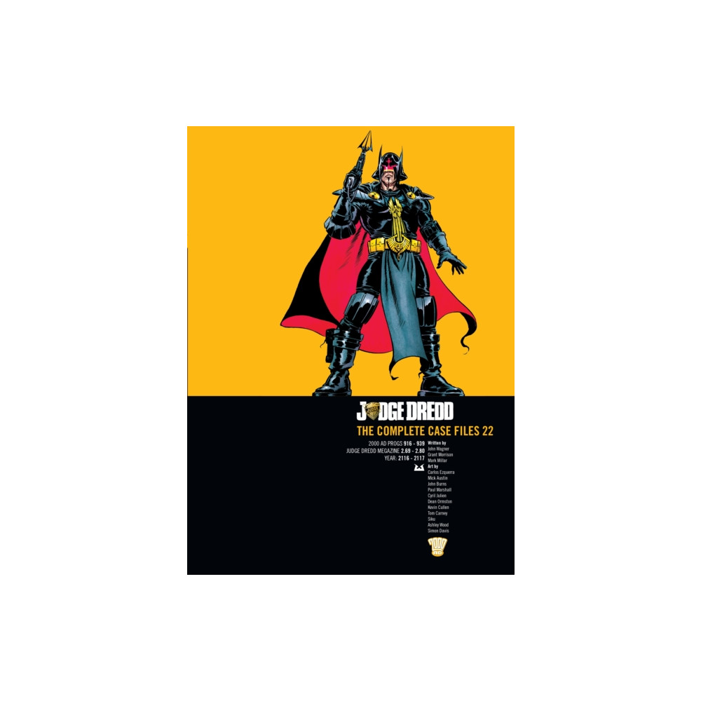 Produktbild för Judge Dredd: The Complete Case Files 22 (häftad, eng)