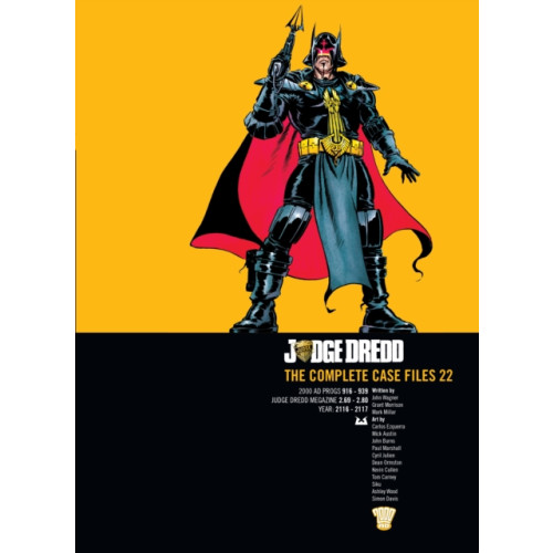 Rebellion Publishing Ltd. Judge Dredd: The Complete Case Files 22 (häftad, eng)