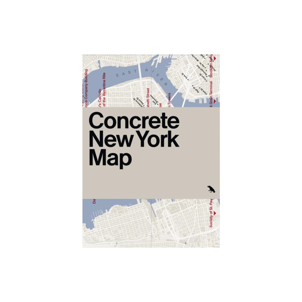 Produktbild för Concrete New York Map