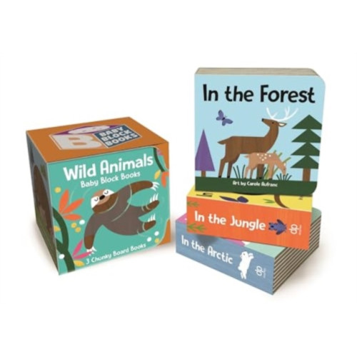 Sourcebooks, Inc Baby Block Books: Wild Animals (bok, board book, eng)