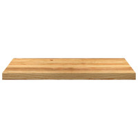 Produktbild för Fönsterbänkar 2 st ljusbrun 80x40x2 cm massiv ek