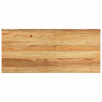 Produktbild för Fönsterbänkar 2 st ljusbrun 90x40x2 cm massiv ek