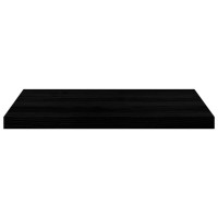 Produktbild för Fönsterbänkar 2 st brunsvart 70x40x2 cm massiv ek
