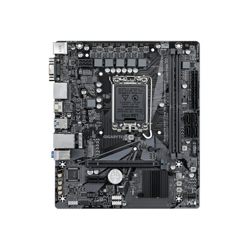 Gigabyte Technology Gigabyte H610M S2H V3 DDR4 - 1.0 - moderkort - micro ATX - LGA1700-uttag - H610