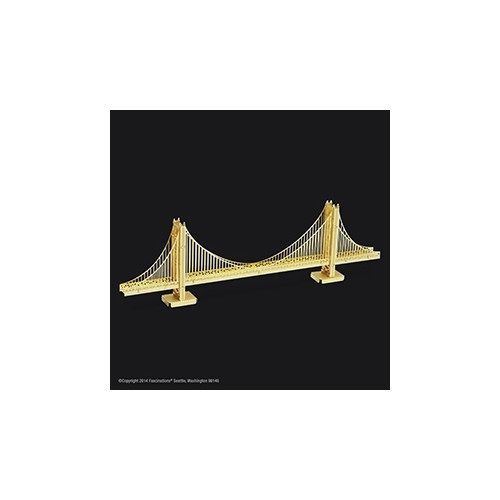 Metal Earth Golden Gate Bridge Guld San Francisco (1 ark)