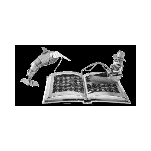 Metal Earth The Old Man & The Sea Book Sculpture (2 ark)