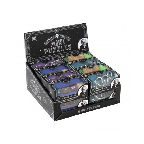 Professor Puzzle Display Einstein Trä & Metall (16)