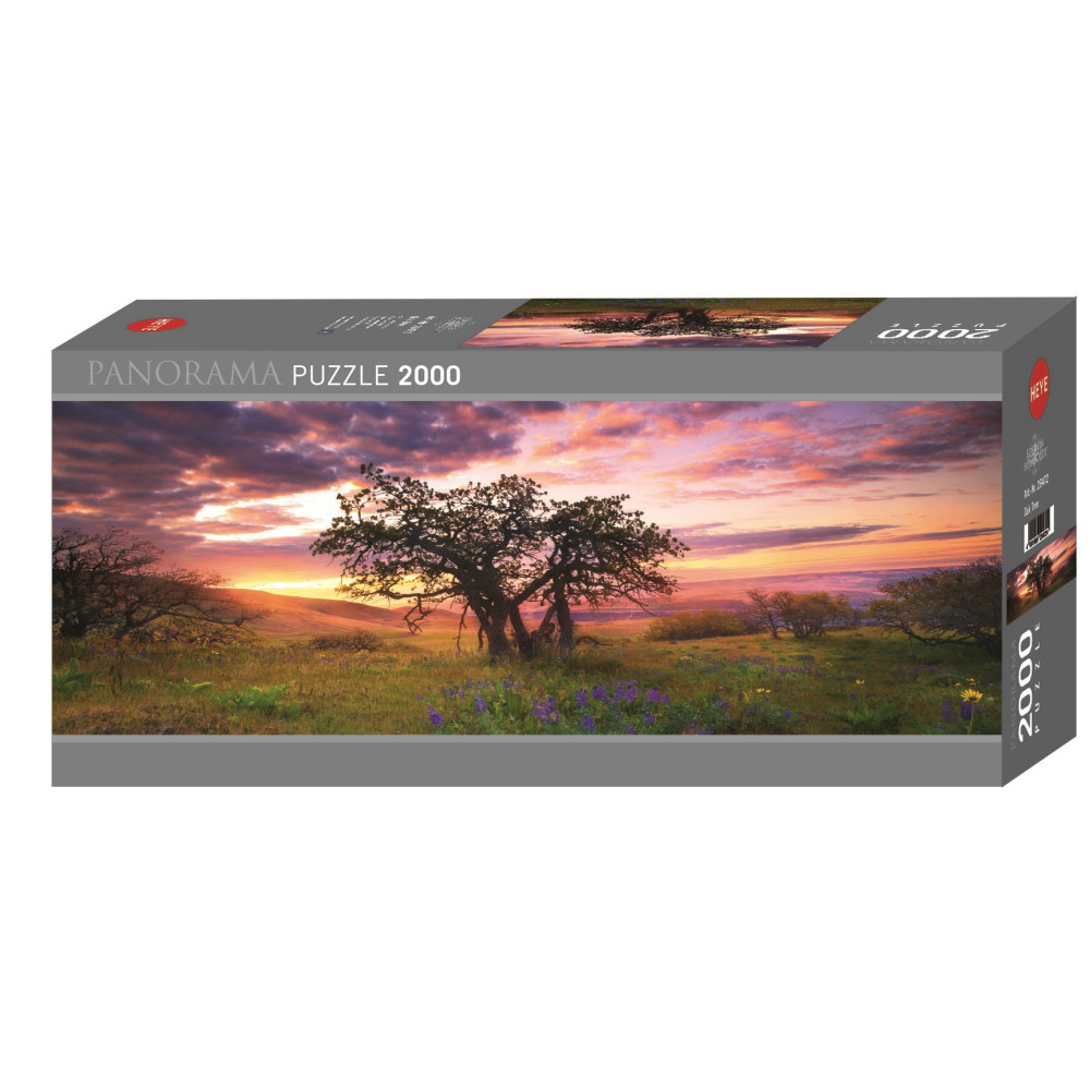 Produktbild för Panorama Humboldt Oak Tree, Pussel, 2000 bitar, Heye