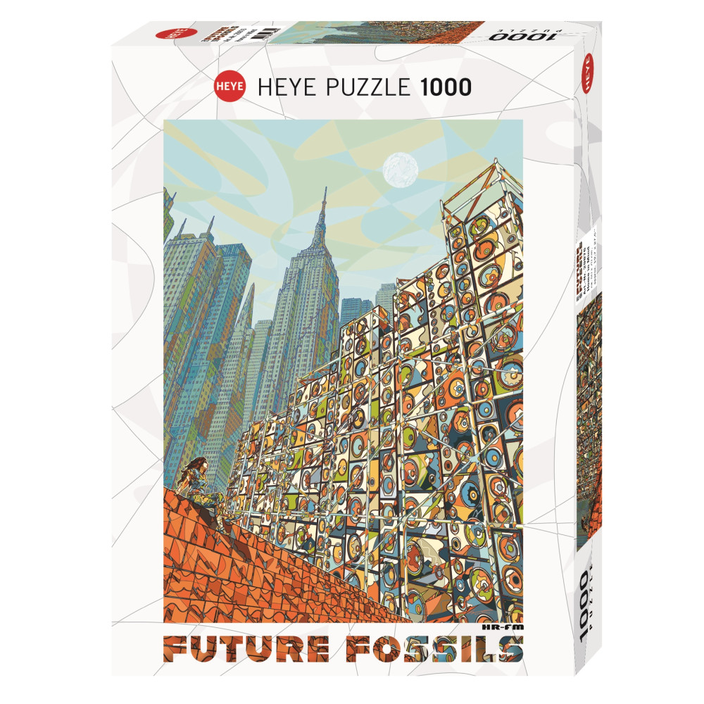 Produktbild för Art Future Fossils Home in Mind, Pussel, 1000 bitar, Heye
