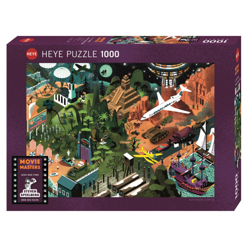 HEYE Movie Masters Steven Spielbergs Films, Pussel, 1000 bitar, Heye