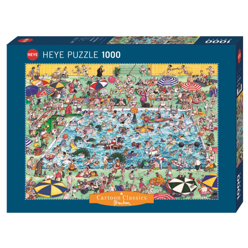 HEYE Cartoon Blachon Cool Down!, Pussel, 1000 bitar, Heye