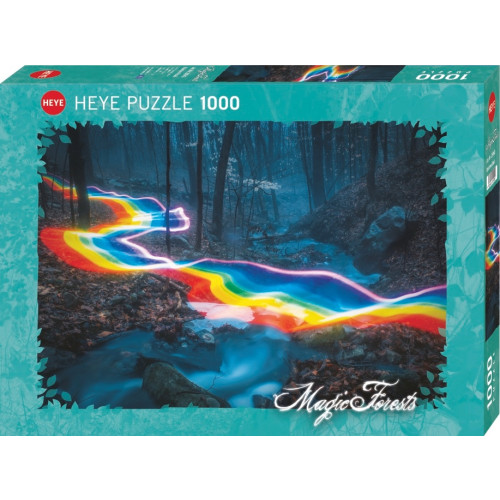 HEYE Magic Forests Rainbow Road, Pussel, 1000 bitar, Heye