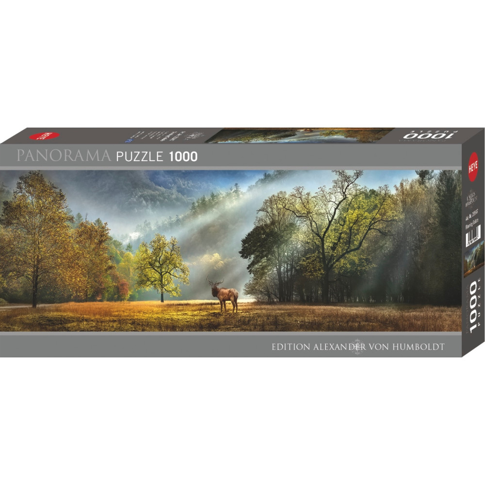 Produktbild för Panorama Humboldt Morning Salute, Pussel, 1000 bitar, Heye