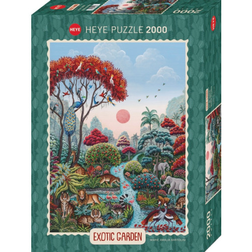 HEYE Fine Art Exotic Garden Wildlife Paradise (2000 b) Heye