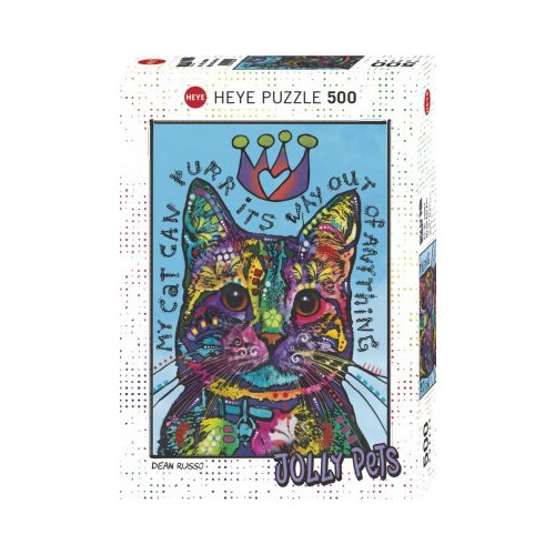 HEYE Art Jolly Pets My Cat Can Purr, Pussel, 500 bitar, Heye