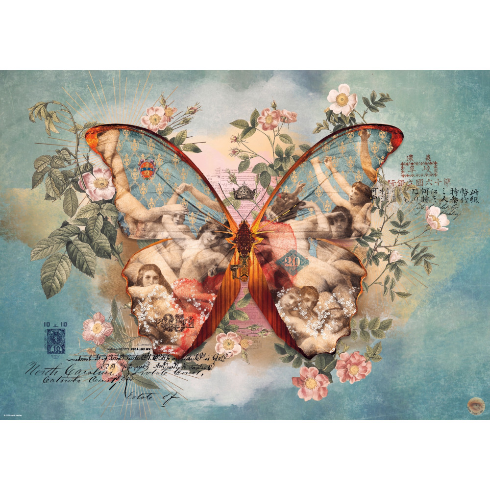 Produktbild för Fantasy Metamorphosis  Wings No. 1, Pussel, 1000 bitar, Heye