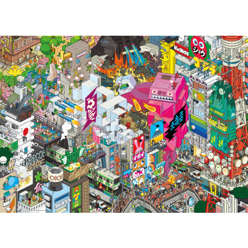 HEYE Heye Cartoon Tokyo Quest 1000