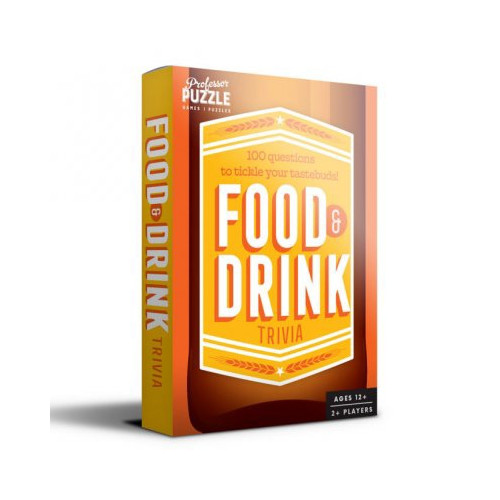 Professor Puzzle Food & Drink Mini Quiz (English)