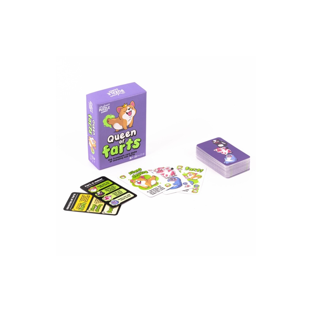 Produktbild för Card Games Queen of Farts (English)