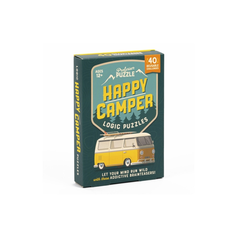 Produktbild för Happy Camper Logic Puzzles