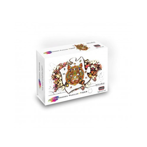 eureka Rainbow Wooden Puzzle Tiger (139 b)