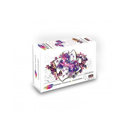 eureka Rainbow Wooden Puzzle Unicorn (110 b)