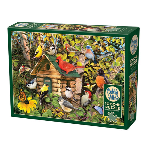 Cobble Hill Bird Cabin, Pussel, 1000 bitar, Cobble Hill