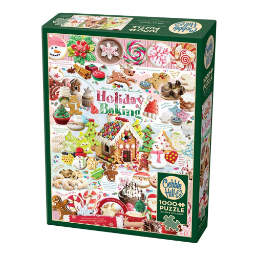 Cobble Hill Holiday Baking, Pussel, 1000 bitar, Cobble Hill