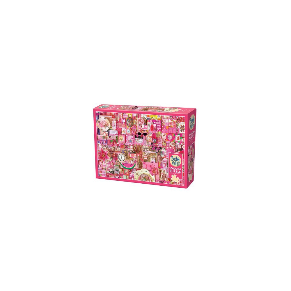 Produktbild för Pink, Pussel, 1000 bitar, Cobble Hill