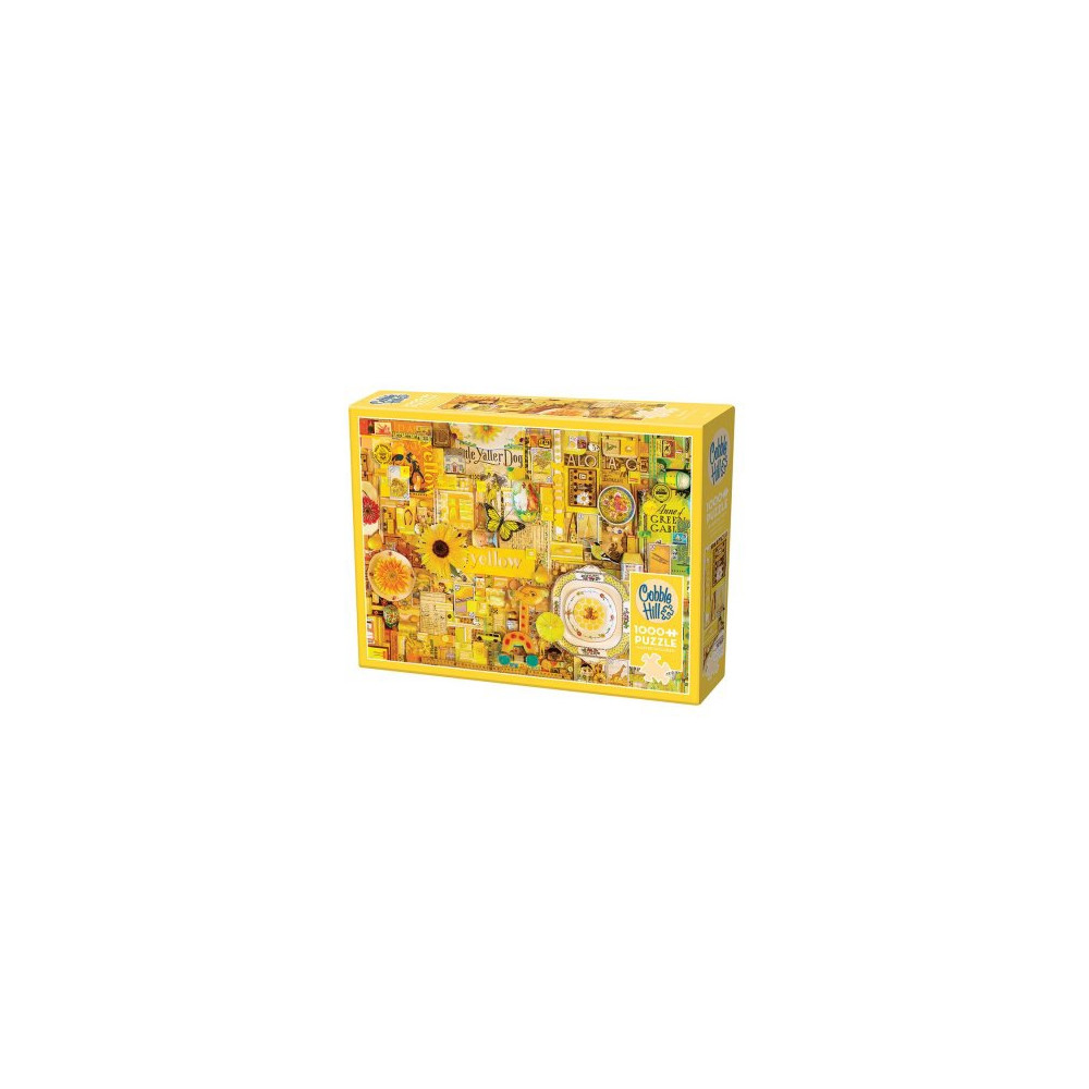 Produktbild för Yellow, Pussel, 1000 bitar, Cobble Hill