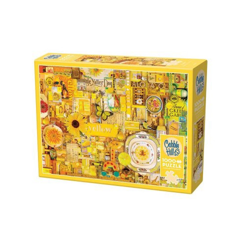 Cobble Hill Yellow, Pussel, 1000 bitar, Cobble Hill