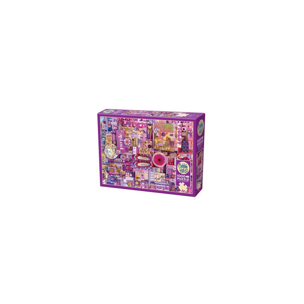 Produktbild för Purple, Pussel, 1000 bitar, Cobble Hill
