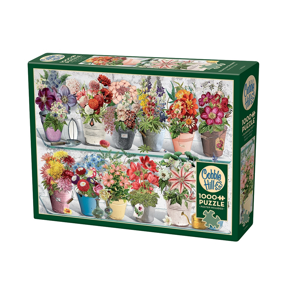Produktbild för Beaucoup Bouquet, Pussel, 1000 bitar, Cobble Hill