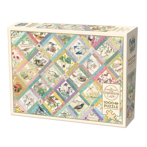 Cobble Hill Country Diary Quilt, Pussel, 1000 bitar, Cobble Hill