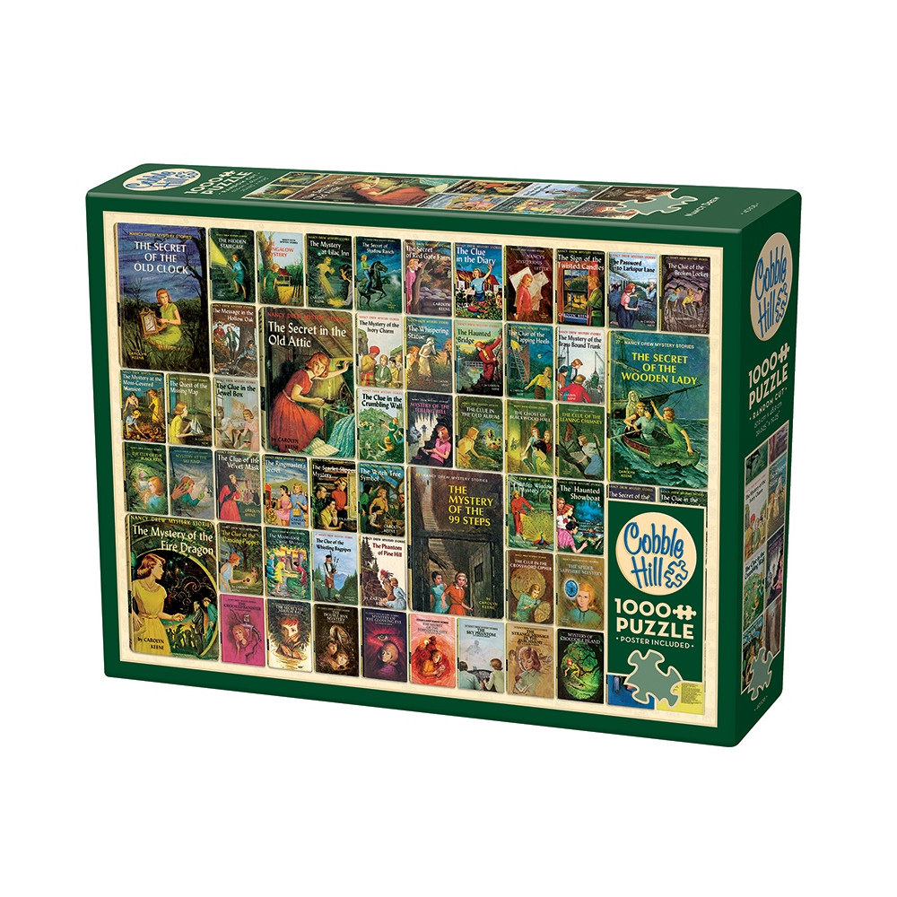 Produktbild för Nancy Drew, Pussel, 1000 bitar, Cobble Hill