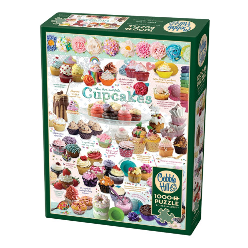 Cobble Hill Cupcake Time, Pussel, 1000 bitar, Cobble Hill