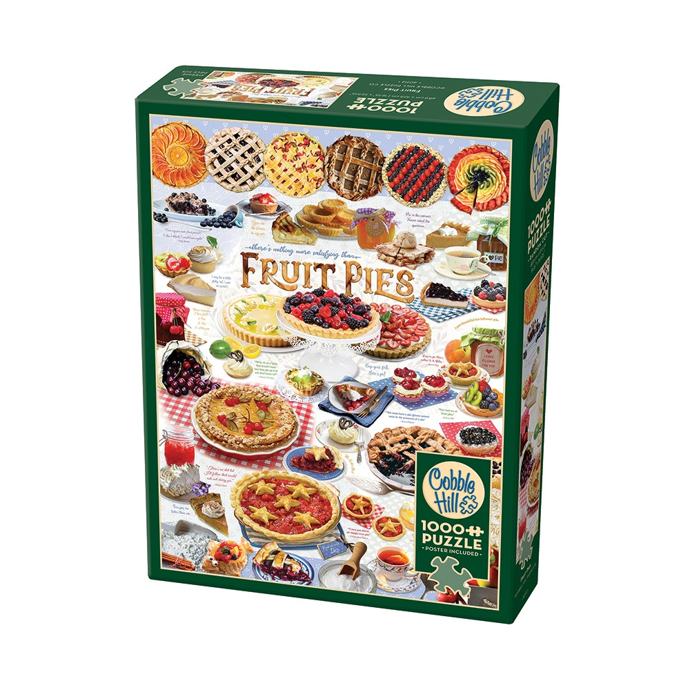 Produktbild för Pie Time, Pussel, 1000 bitar, Cobble Hill