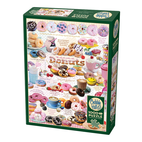 Cobble Hill Donut Time, Pussel, 1000 bitar, Cobble Hill