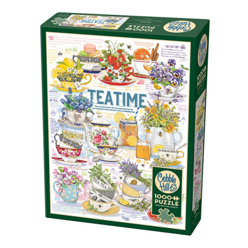 Cobble Hill Tea Time, Pussel, 1000 bitar, Cobble Hill