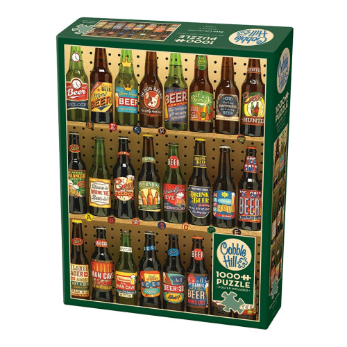 Cobble Hill Beer Collection, Pussel, 1000 bitar, Cobble Hill