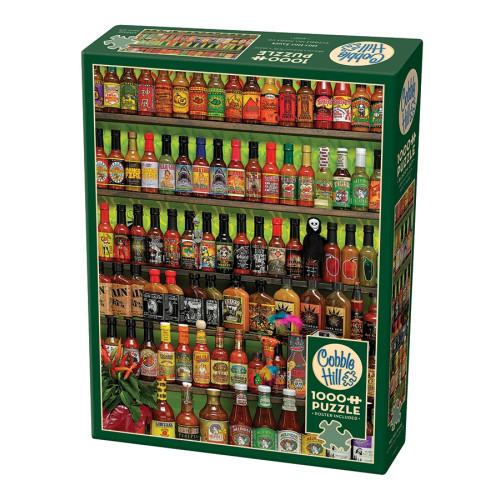 Cobble Hill Hot Hot Sauce, Pussel, 1000 bitar, Cobble Hill