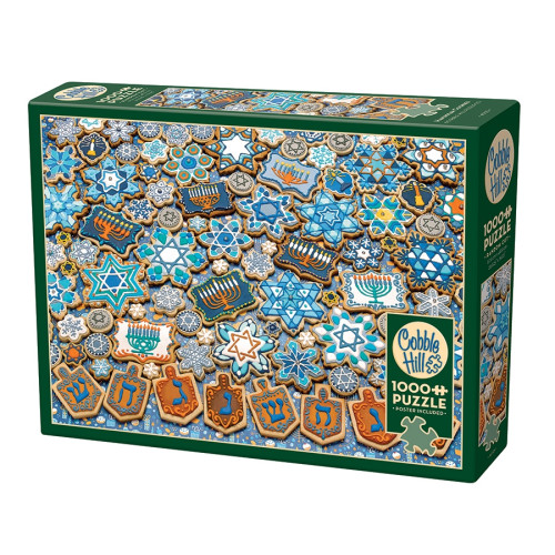 Cobble Hill Hanukkah Cookies, Pussel, 1000 bitar, Cobble Hill