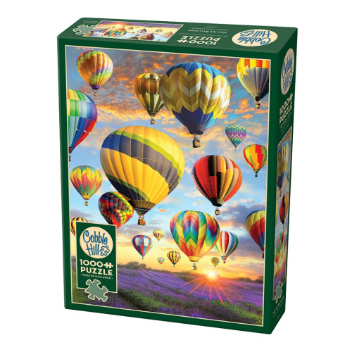 Cobble Hill Hot Air Balloons, Pussel, 1000 bitar, Cobble Hill