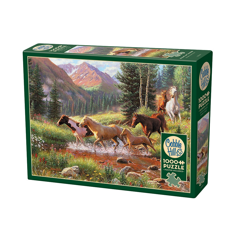 Produktbild för Mountain Thunder, Pussel, 1000 bitar, Cobble Hill