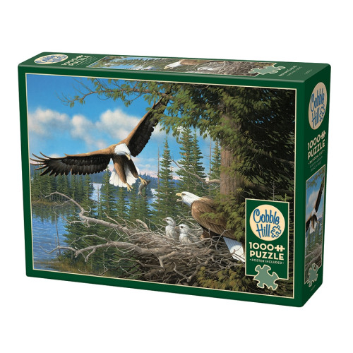 Cobble Hill Nesting Eagles, Pussel, 1000 bitar, Cobble Hill