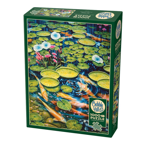 Cobble Hill Koi Pond, Pussel, 1000 bitar, Cobble Hill